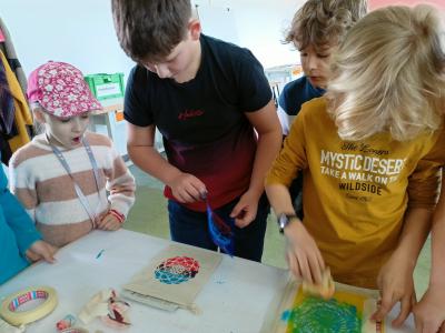 Kooperation mit der Stadtgemeinde Tulln, Volksschule 2, 3c, Schneidplotter